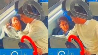Metro Passion: College Couple’s Risky Public Encounter Goes Viral