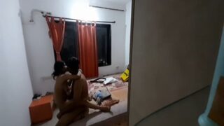 Indian Lovers Getting Steamy On The Edge Of The Bed