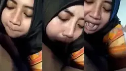 Jilbab Ngerasain Kontol Pertama Kali, Nikmatnya Bikin Merem Melek