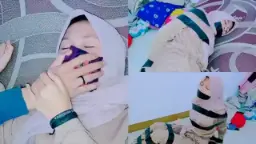 Lakban Ukhty Remaja Cantik Fetish Bdsm: Main Bareng Sambil Nahan Nikmatnya Siksaan