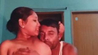 Sexy Bangladeshi Bhabhi Bares Her Big Boobs While Stripping For Her Husband