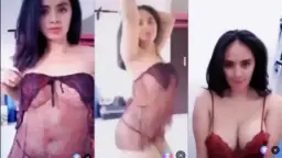 Sheer Seduction: Kimaya Agata’s Lingerie Unveiled