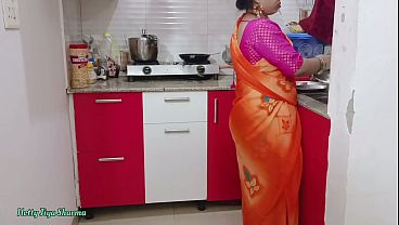 Desi Bhabhi’s Spicy Kitchen Encounter: A Hardcore Session