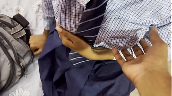 Innocent Desi Schoolgirl’s First Time: Rough Home Encounter With Hindi Passion