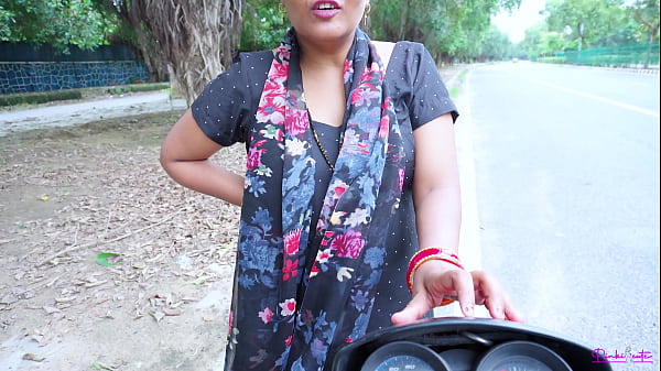 Desi Temptress Services A Client Roadside, Moaning In Hindi As He Takes Her From Behind.
