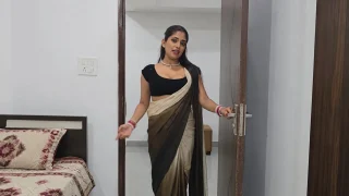 Indian Desi Bhabhi Fucked In Saree By Devar Blowjob