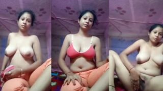 Desi Horny Milf, Totally Unsatisfied, Fingers Herself In Leaked Mms