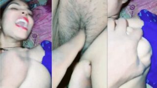 Husband Teases Wife’s Wet Pussy In A Desi Sex Clip