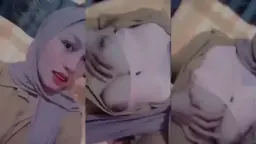 Nih Lihat Aifa Bebasindo, Hijab Manis Tapi Pamer Toket Bikin Greget.