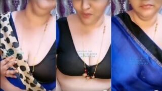South Indian Babe Flashes Her Naked Desi Tits On Cam
