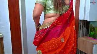 My Milkman Came For The Bill, And My Indian Village Bhabhi Settled The Milk Payment With A Hard Fuck In The Kitchen, Moaning In Hindi.