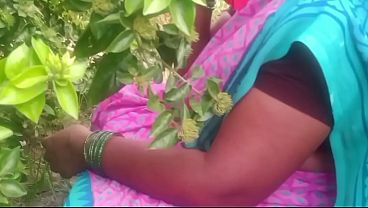Indian Bhabhi Gets Naughty In The Village Under The Open Sky