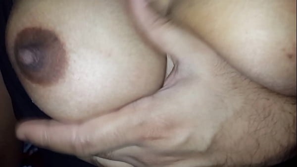 New Delhi’s Priya Bhabhi, Her Massive Tits Pressed Tight By Her Husband’s Greedy Hands