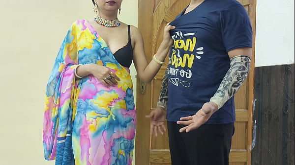 Indian Desi Step Mom With Big Boobs Helps Her Stepson Quit Smoking By Giving Him Sexual Pleasure In Hindi