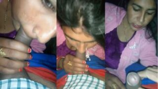 Your Married Slut Gives A Fast, Dirty Desi Blowjob To Her Horny Little Brother-in-law