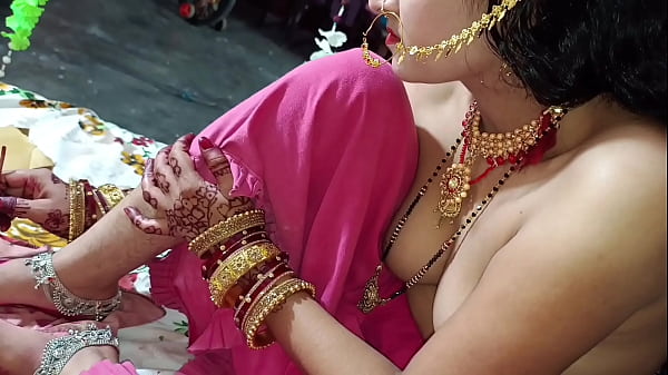 Suhagraat Full Night Raw Passion With Indian Couple, First Time Sex In Clear Hindi Audio