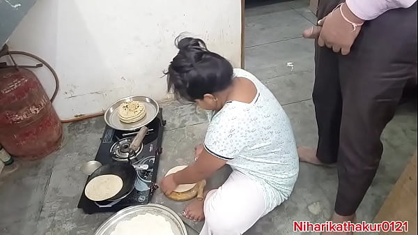 Indian Desi Step-mom Getting Fucked Hard In The Kitchen